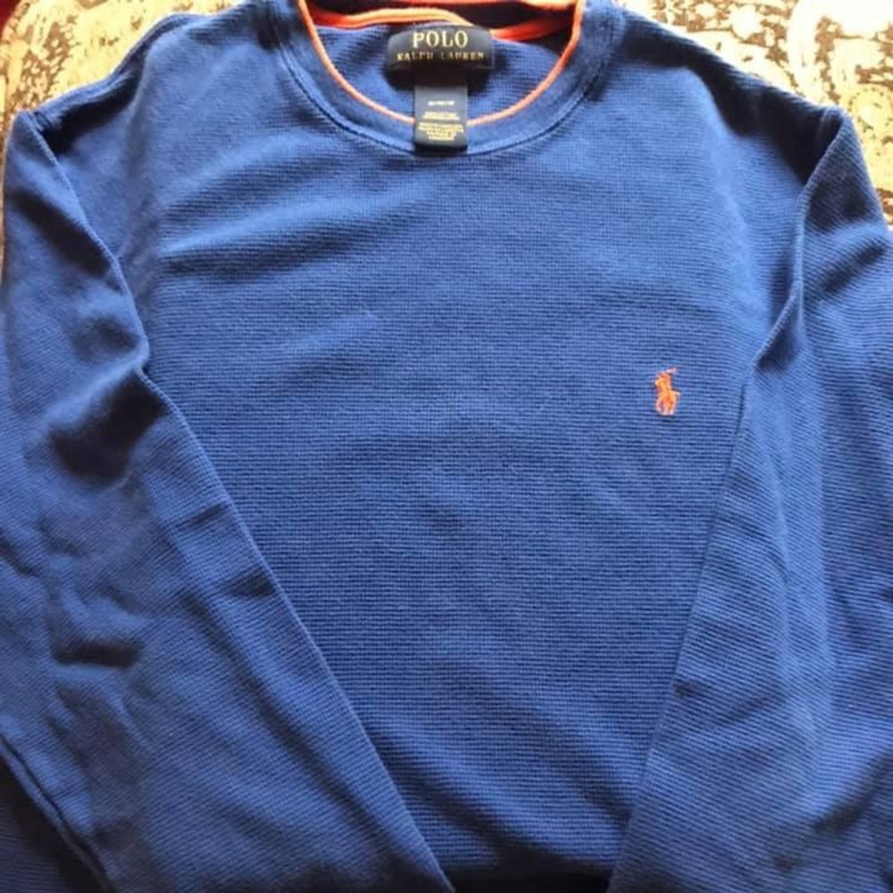 Polo waffle shirt